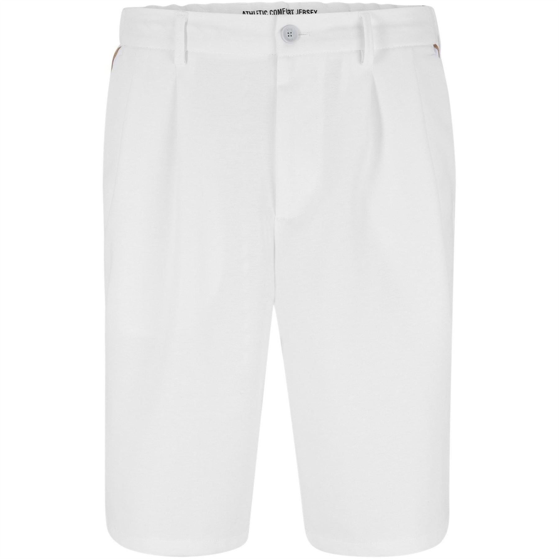 Boss Solid Patterned Hammer Chino Shorts