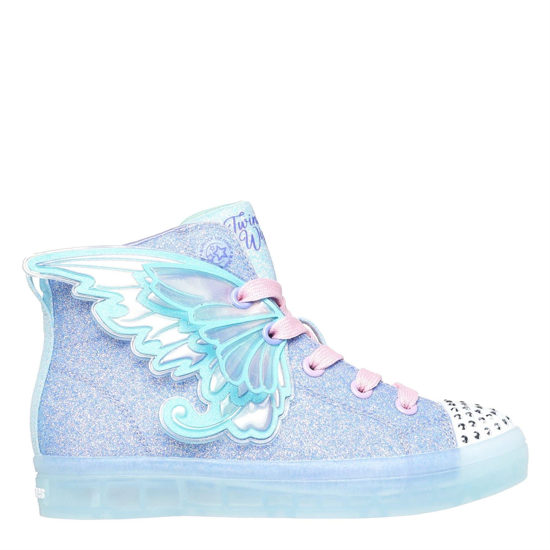 Skechers Lites High Top Trainers Unisex Kids