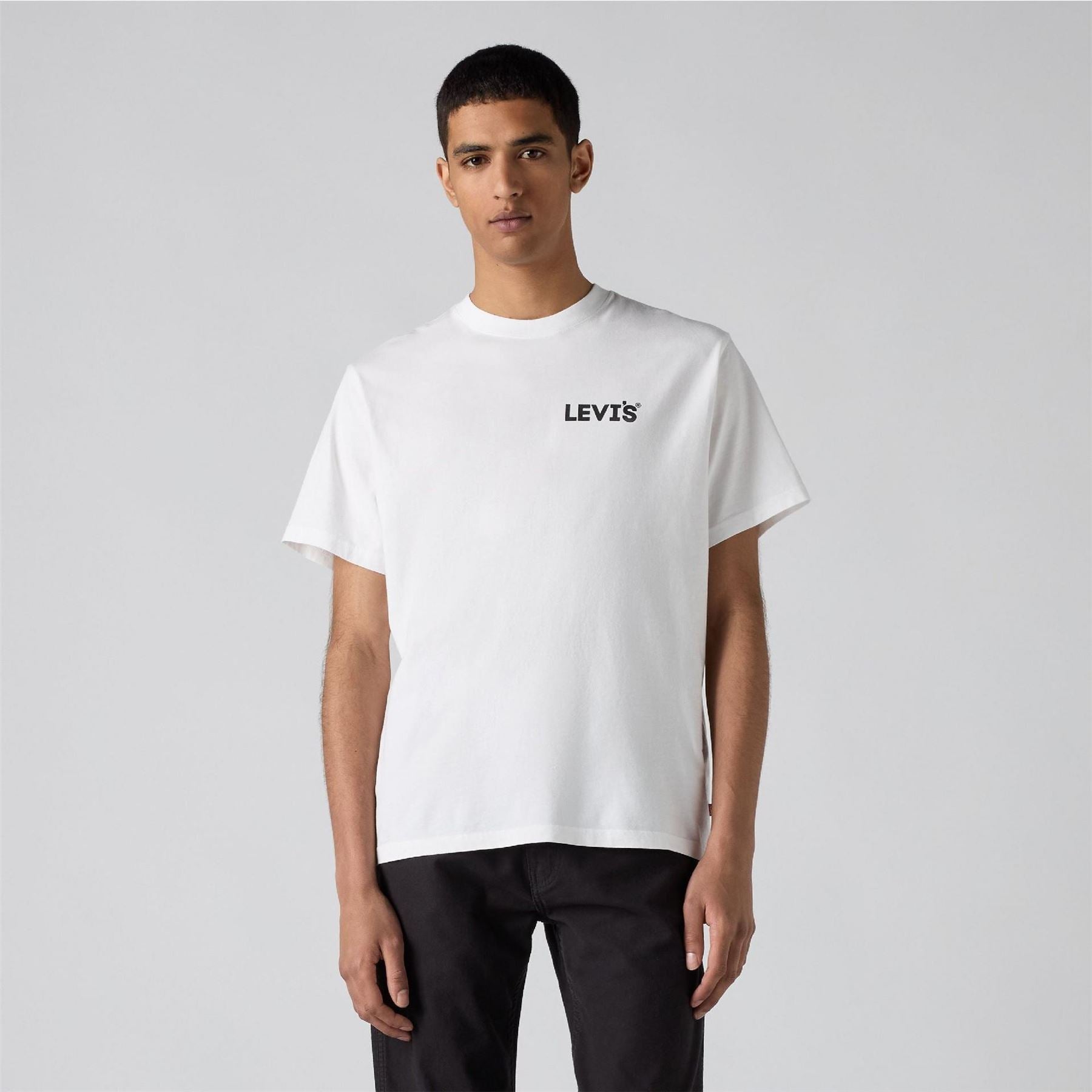 Levis Headline Logo Cotton Short Sleeve Oversized Fit T-Shirt