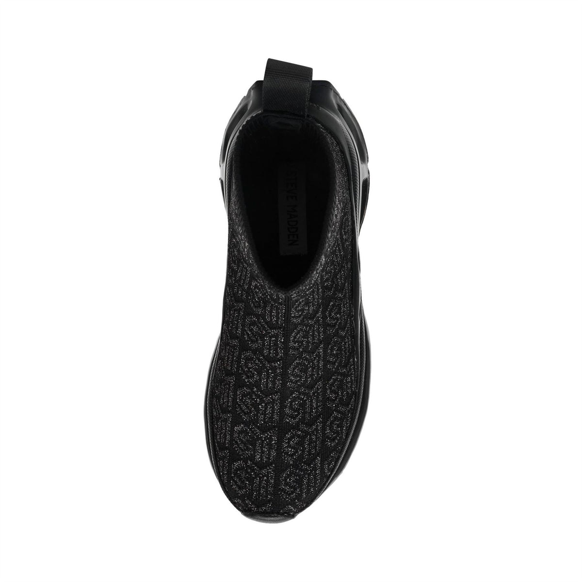 Steve Madden Flyby Abstract Patterned Sock Trainers