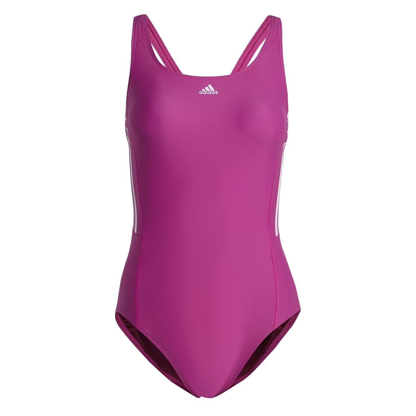 adidas Womens Classic 3 Stripes Swimsuit