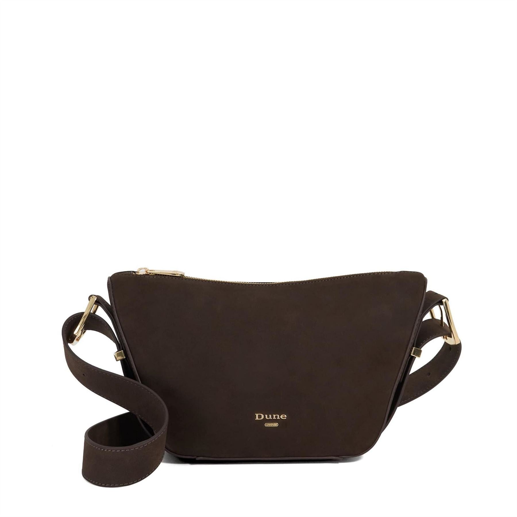 Dune London Delicately Crescent Shape Hobo Bag with Gold Tone Hardware