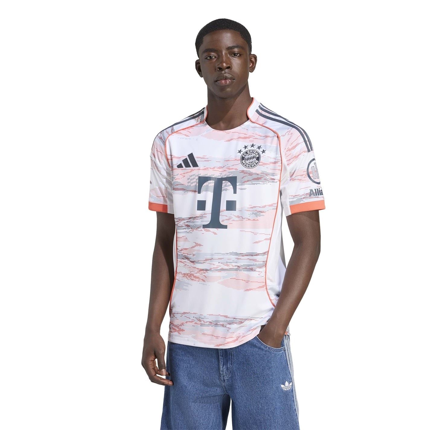 adidas Bayern Munich Away Shirt 2025 2026 Adults