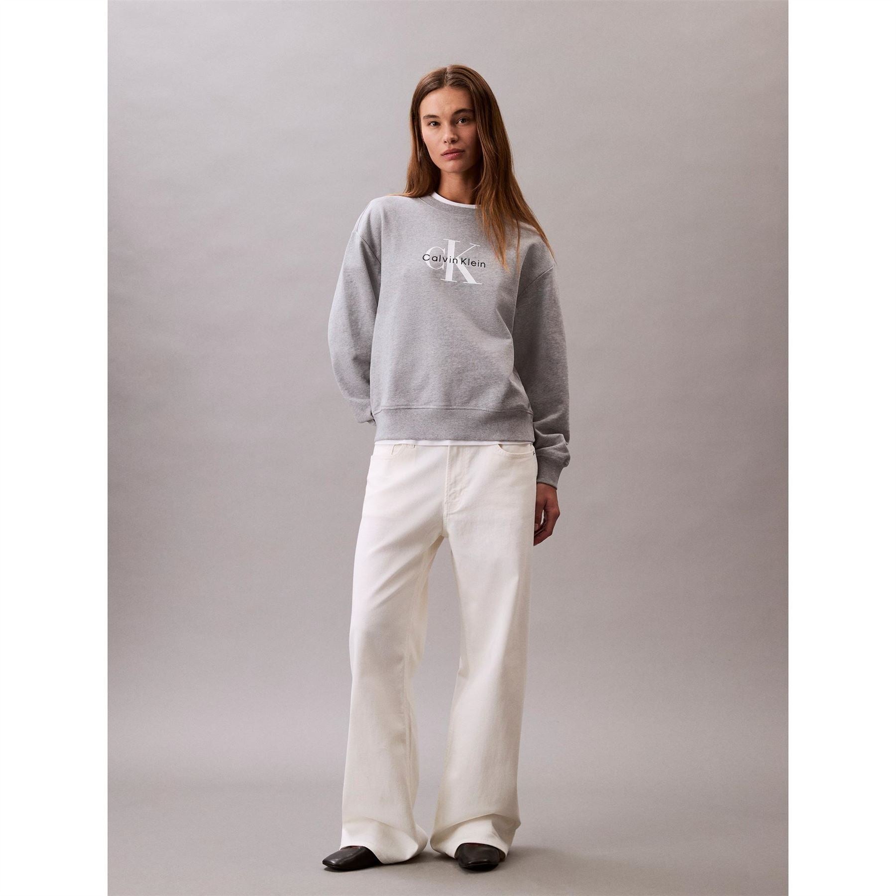 Calvin Klein Jeans Crew Neck Long Sleeve Sweatshirt