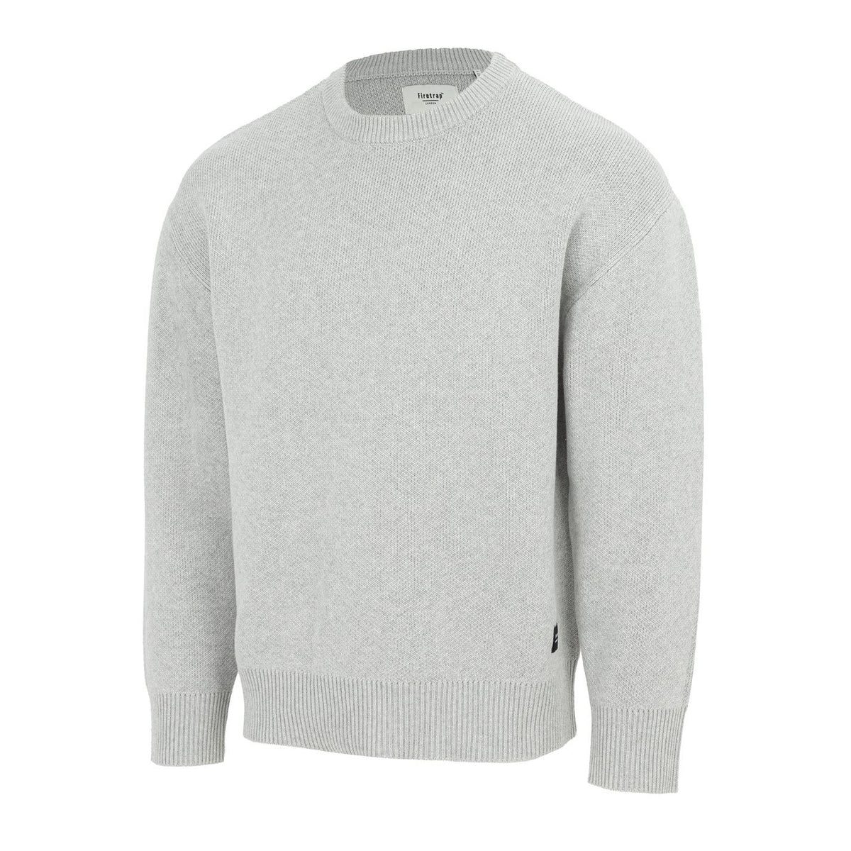 Firetrap Mens Crew Neck Sweater Knitted Jumper