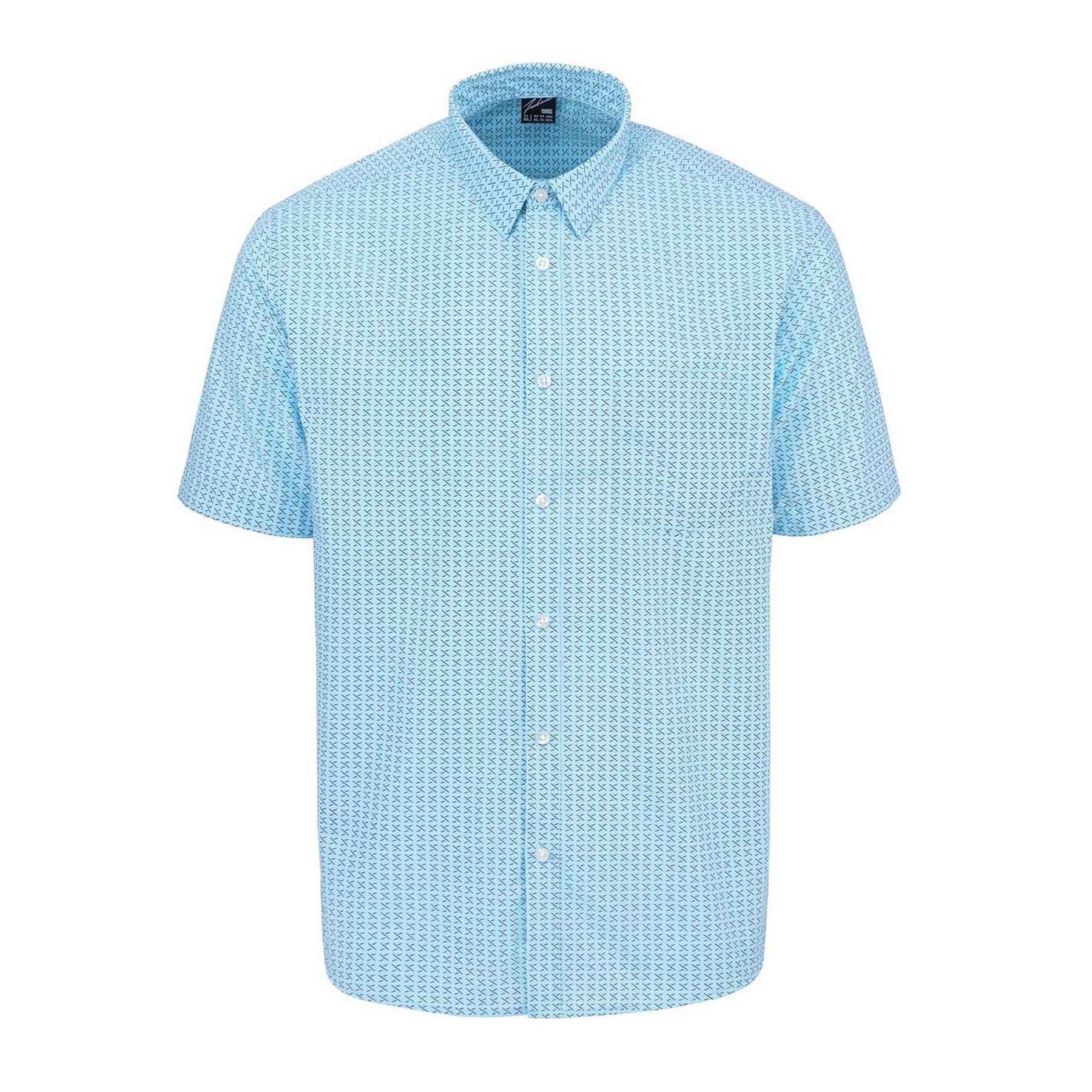 Fabric Mens Short Sleeve Poplin Shirt