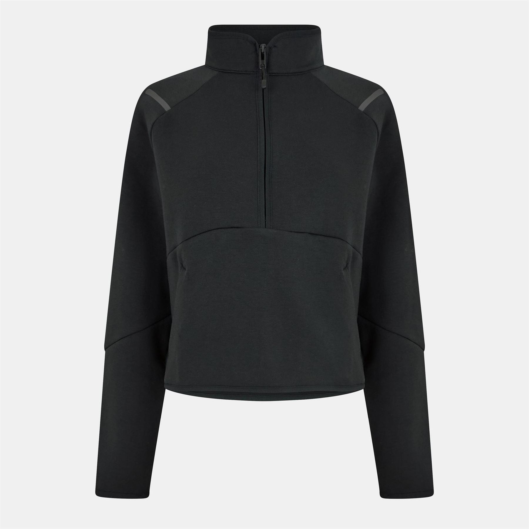 Under Armour Reflective Trim Cropped Raglan Sleeve Relaxed Fit Sweatshirt