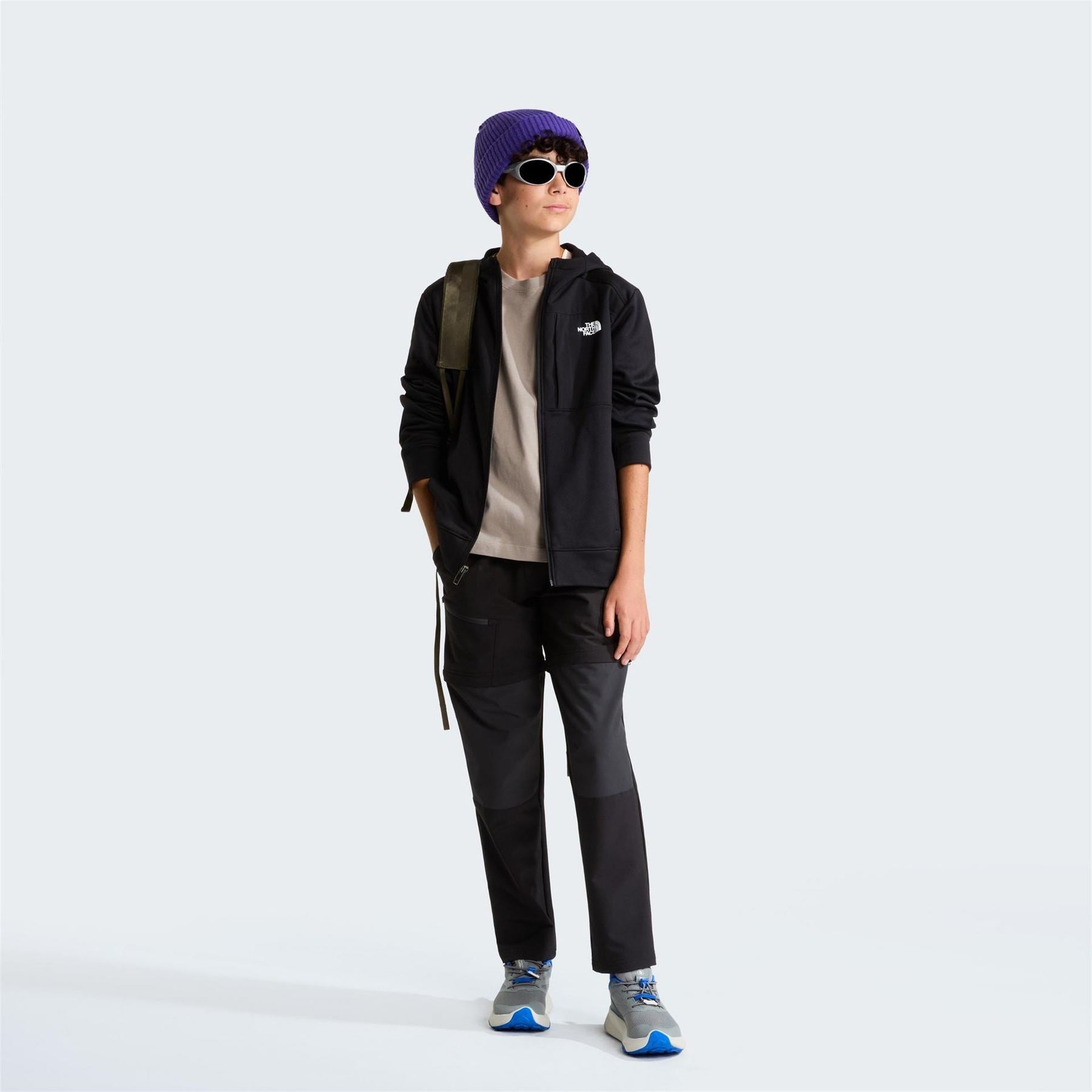 The North Face Performance Fleece Full Zip Hoodie Juniors
