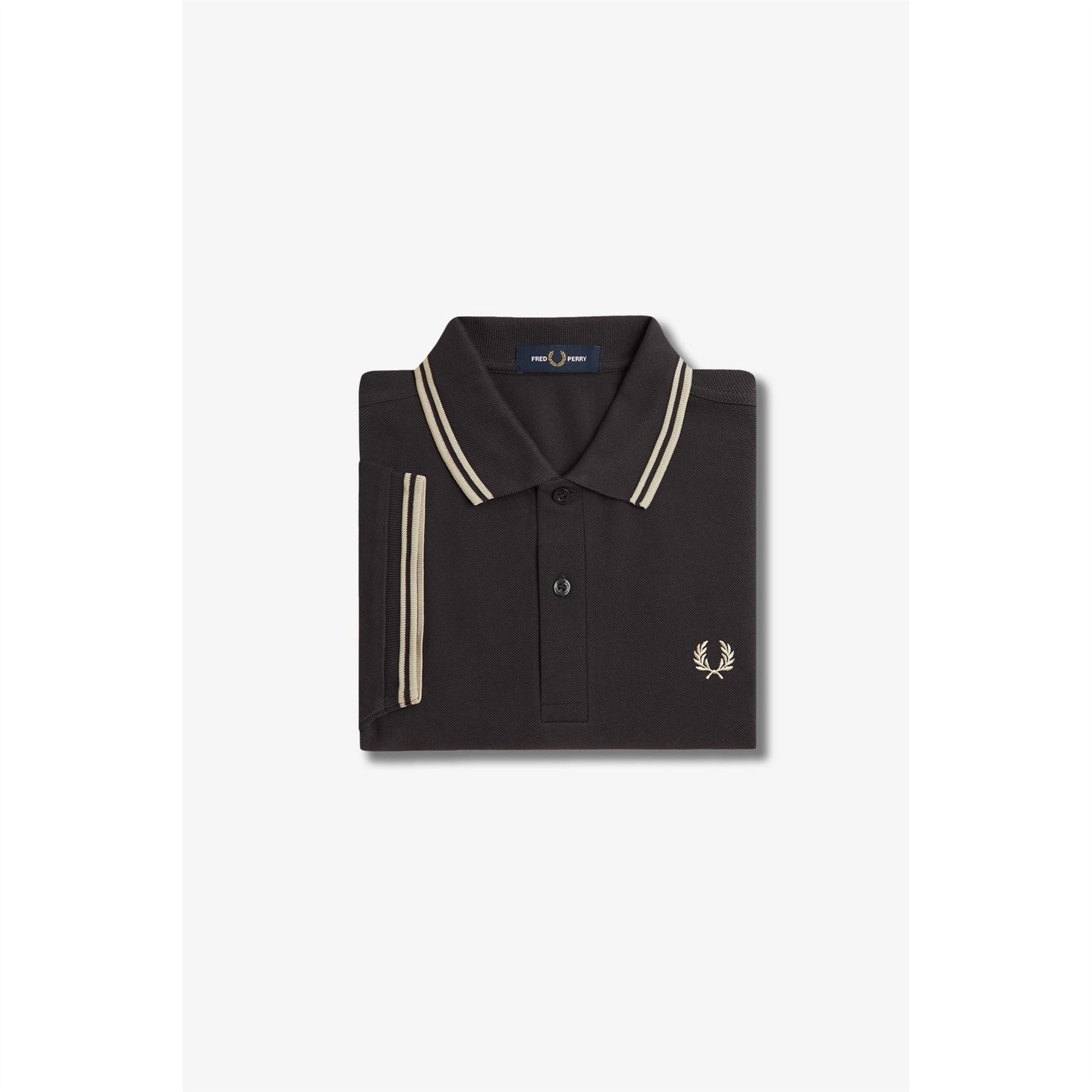 Fred Perry Sleeve Twin Tipped Polo Shirt