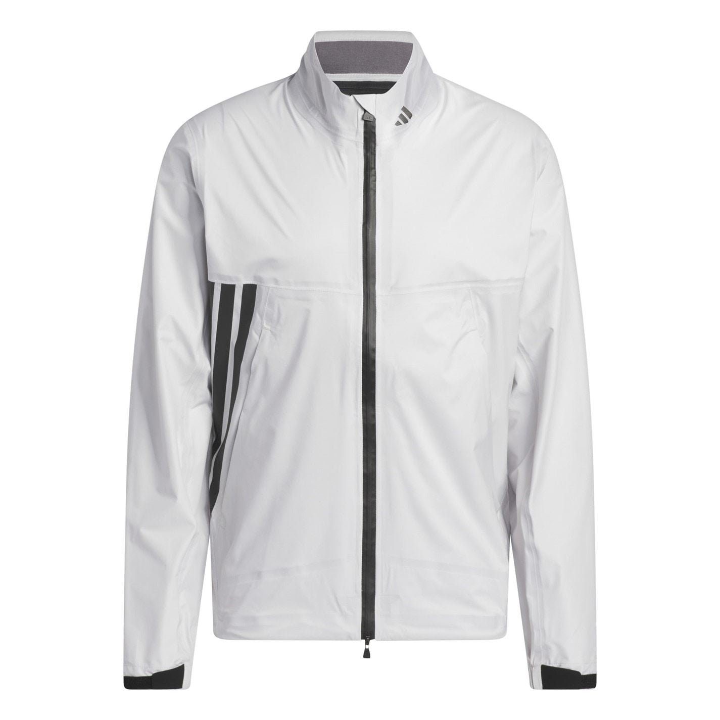 adidas Solid Patterned Full Zipper Running Jacket