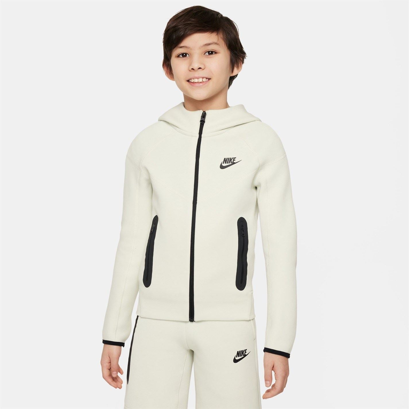 Nike Tech Fleece Regular Fit Hooded Sweatshirt Jacket