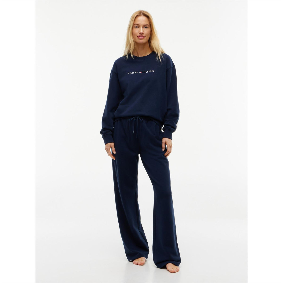 Tommy Hilfiger Cotton Crew Neck Tracksuit Top