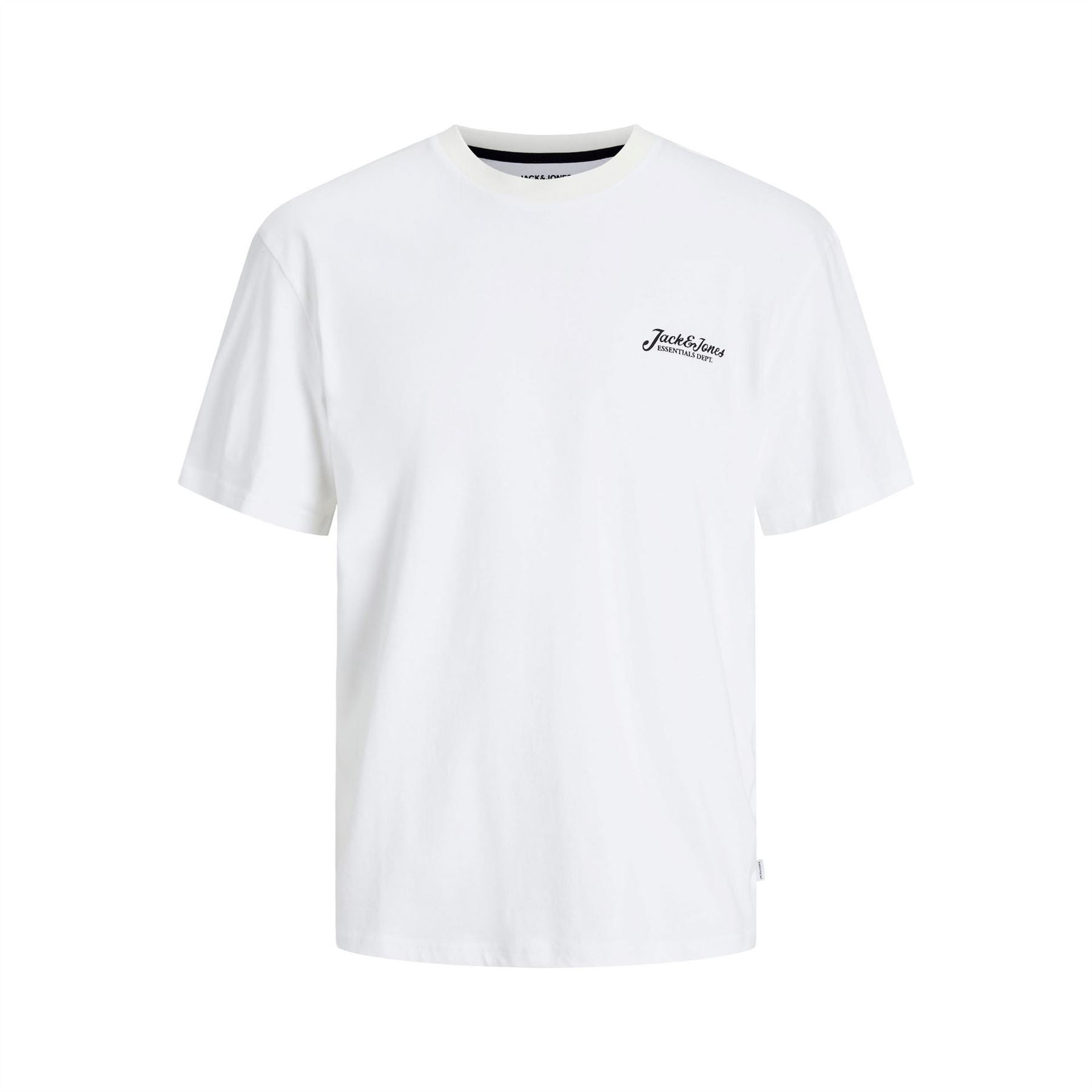 Jack and Jones Jj Short Sleeve Logo Regular Fit T-Shirt