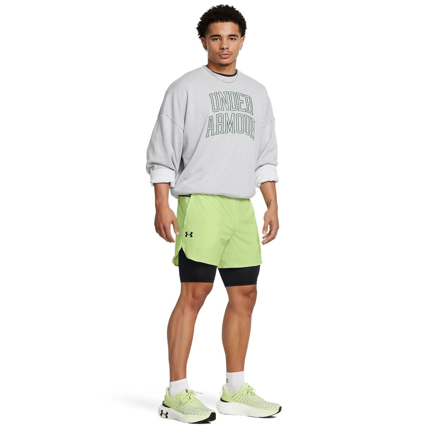 Under Armour Peak Woven 2 in 1 Running Shorts