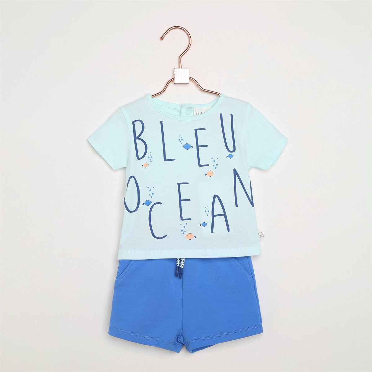 Carrement Beau Solid Patterned Relaxed Fit Bermuda Shorts