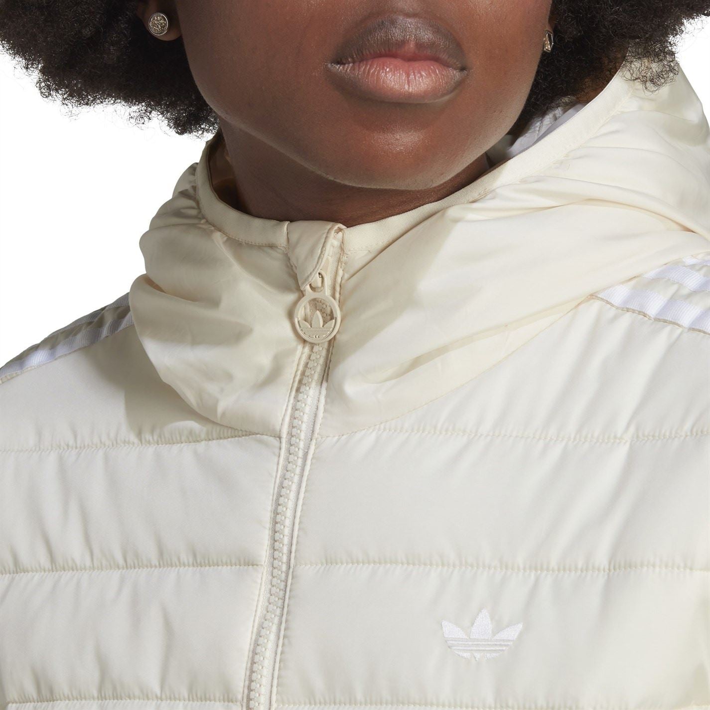 adidas Originals Slim Fit Hooded Short Jacket