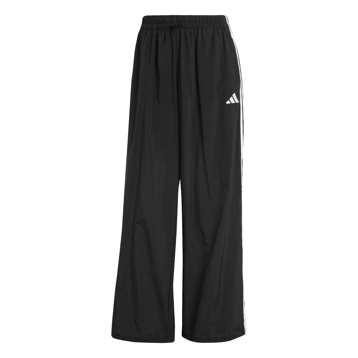 adidas Womens Essentials 3 Stripes Lifestyle Woven Parachute Tracksuit Bottoms