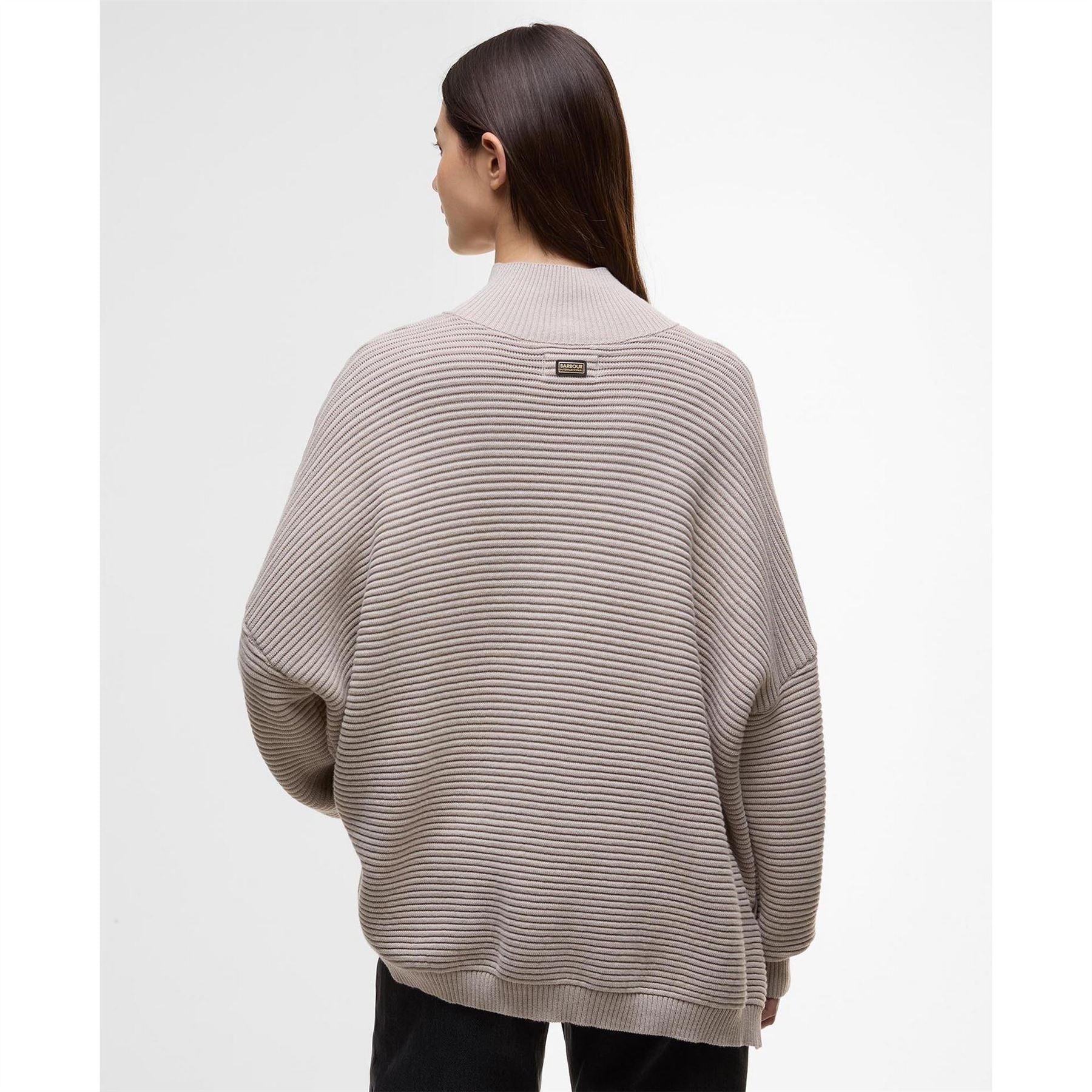 Barbour International Funnel Neck Jumper