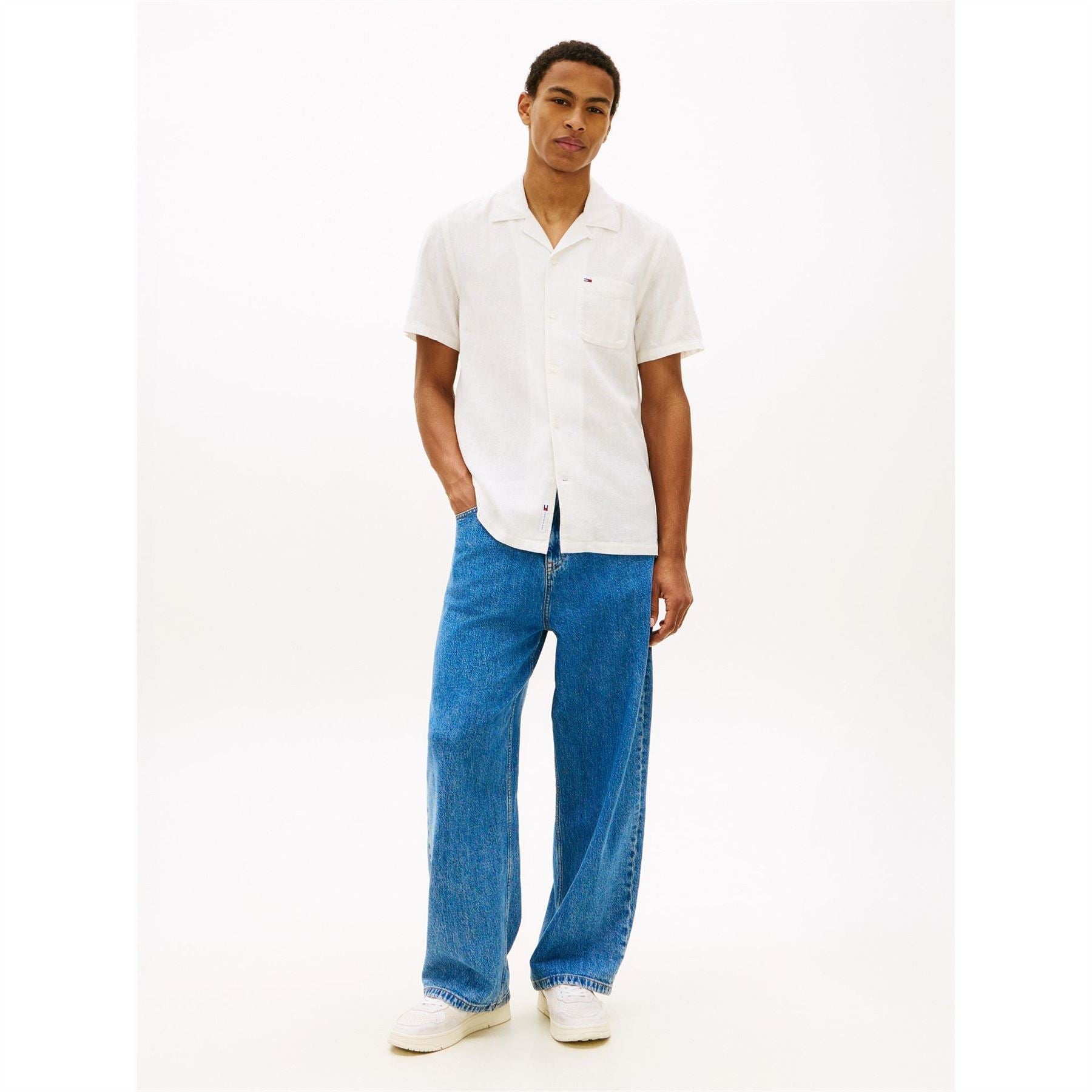 Tommy Jeans Short Sleeve Plain Shirt