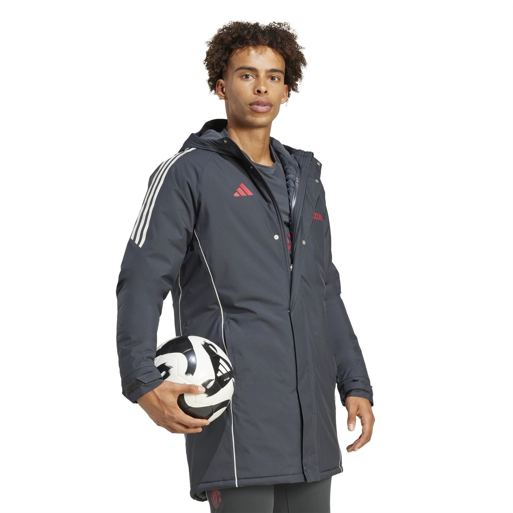 adidas Mens Manchester United Stadium Parka 24 25
