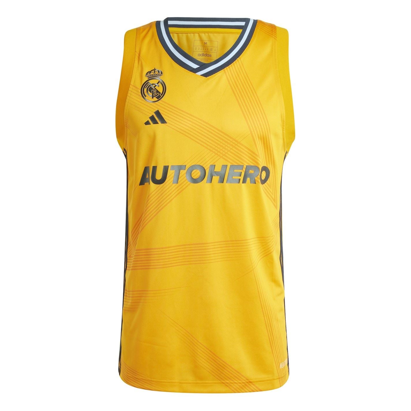 adidas Real Madrid Sleeveless HEAT.RDY 2024 25 Basketball Jersey