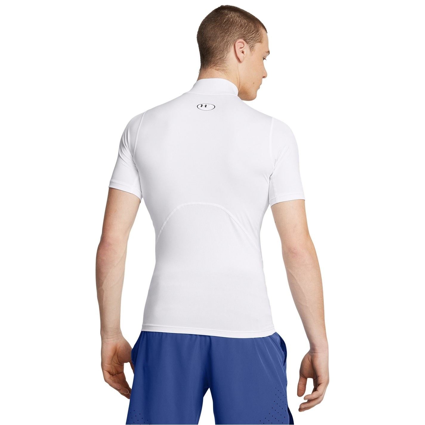 Under Armour Mens Armour Ua Hg Comp Mock Ss Baselayer Top