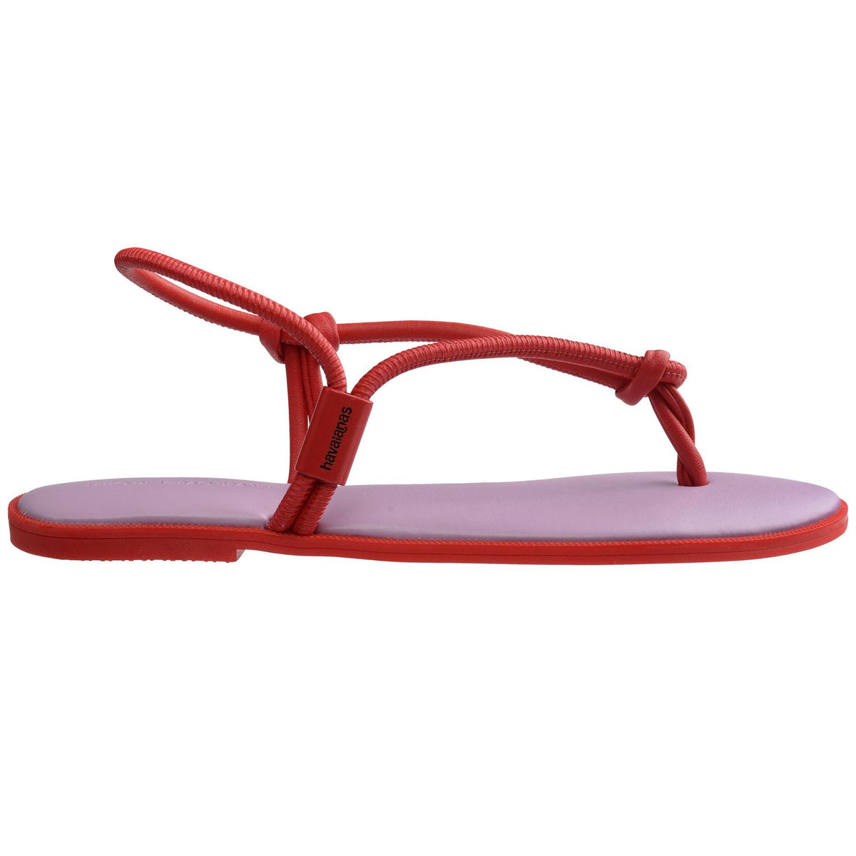 Havaianas Una Solid Patterned Toe Post Flat Sandals
