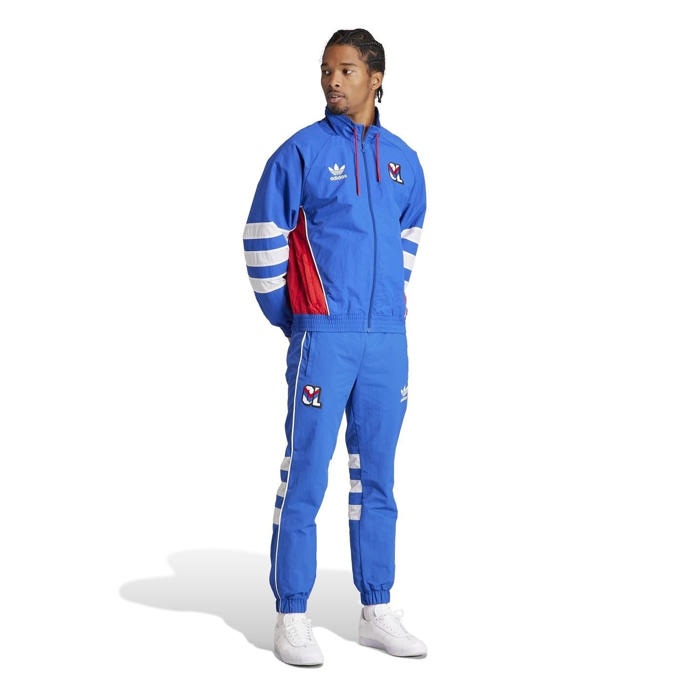 adidas Olympique Lyonnais Originals 95 96 Tracksuit Bottoms Adults