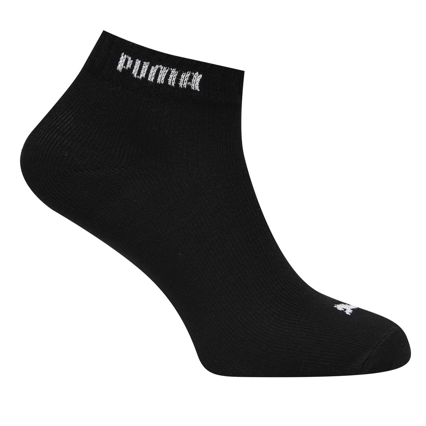 Puma Mens 3 Pack Quarter Socks