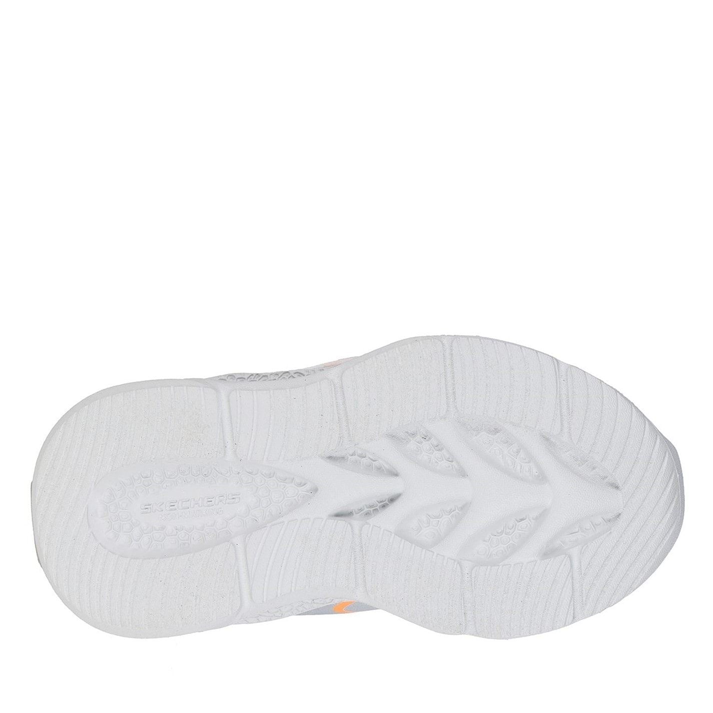 Skechers Meteor Lights Leather Light Up Trainers