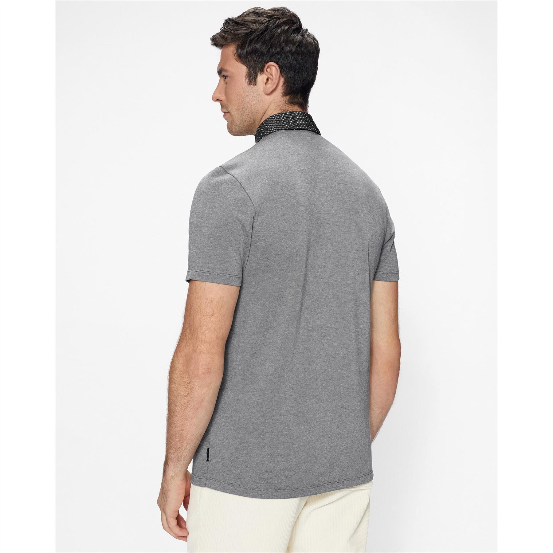 Ted Baker Frend Polka Short Sleeve Polo Shirt