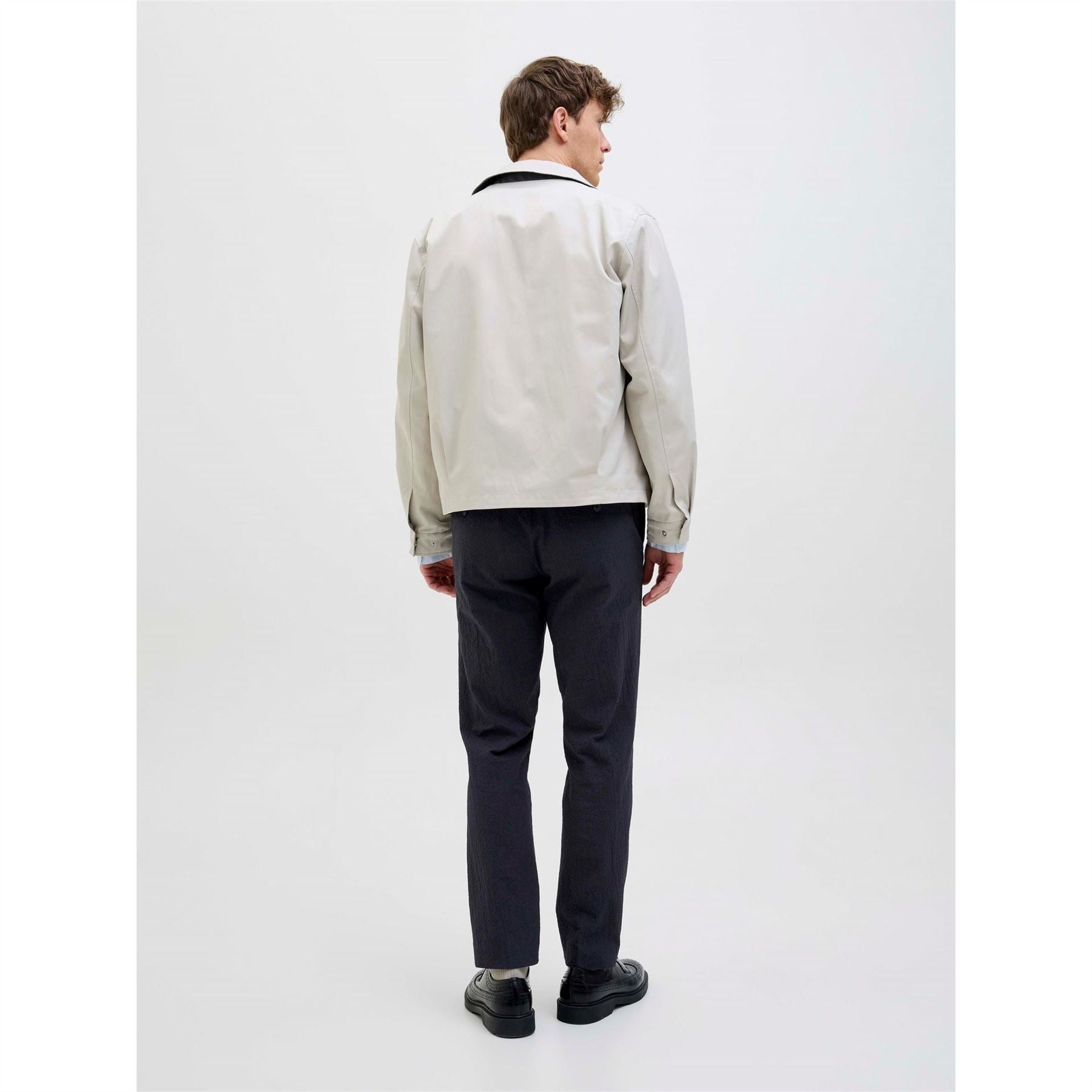 Jack and Jones Seersucker Cargo Trousers