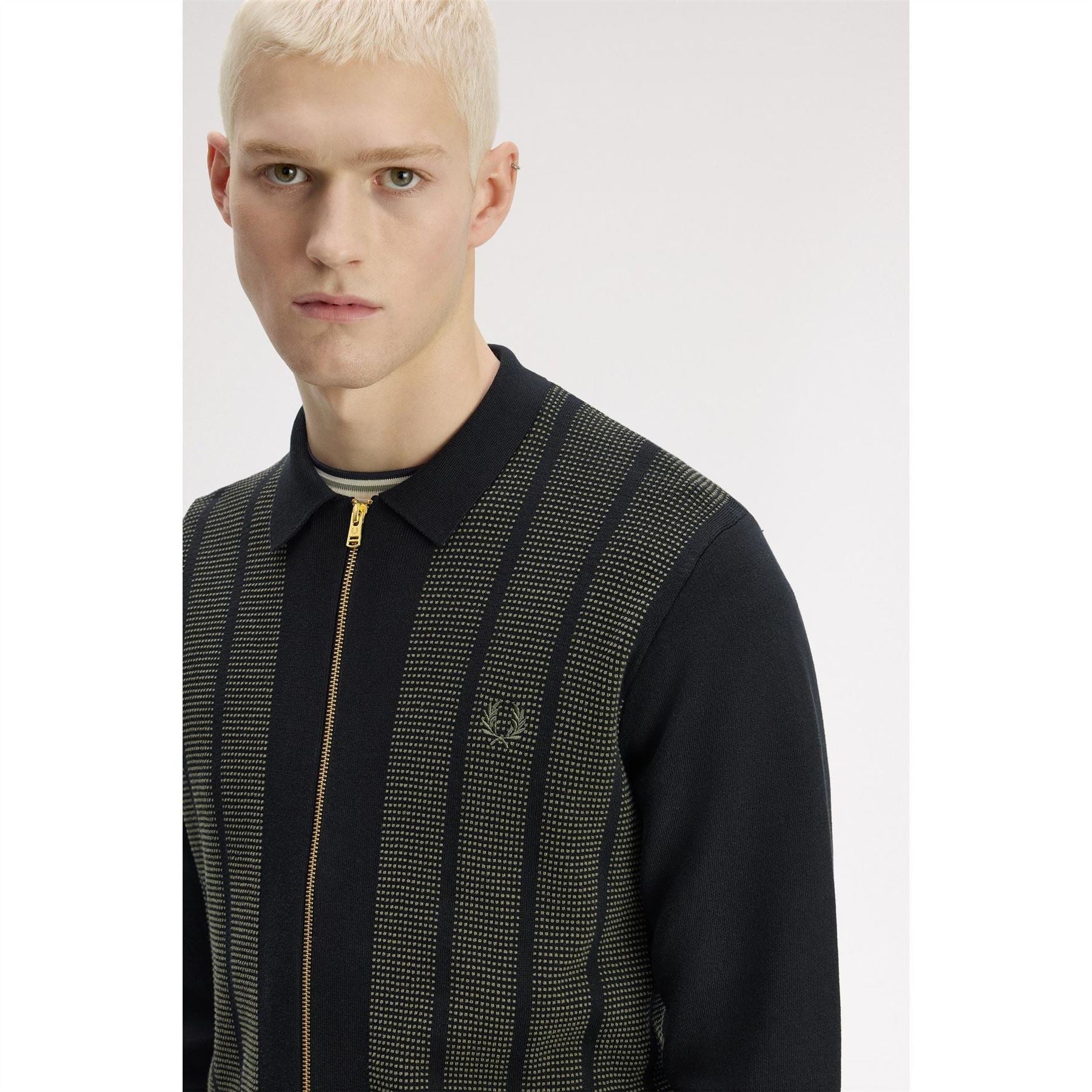 Fred Perry Panel Cardi