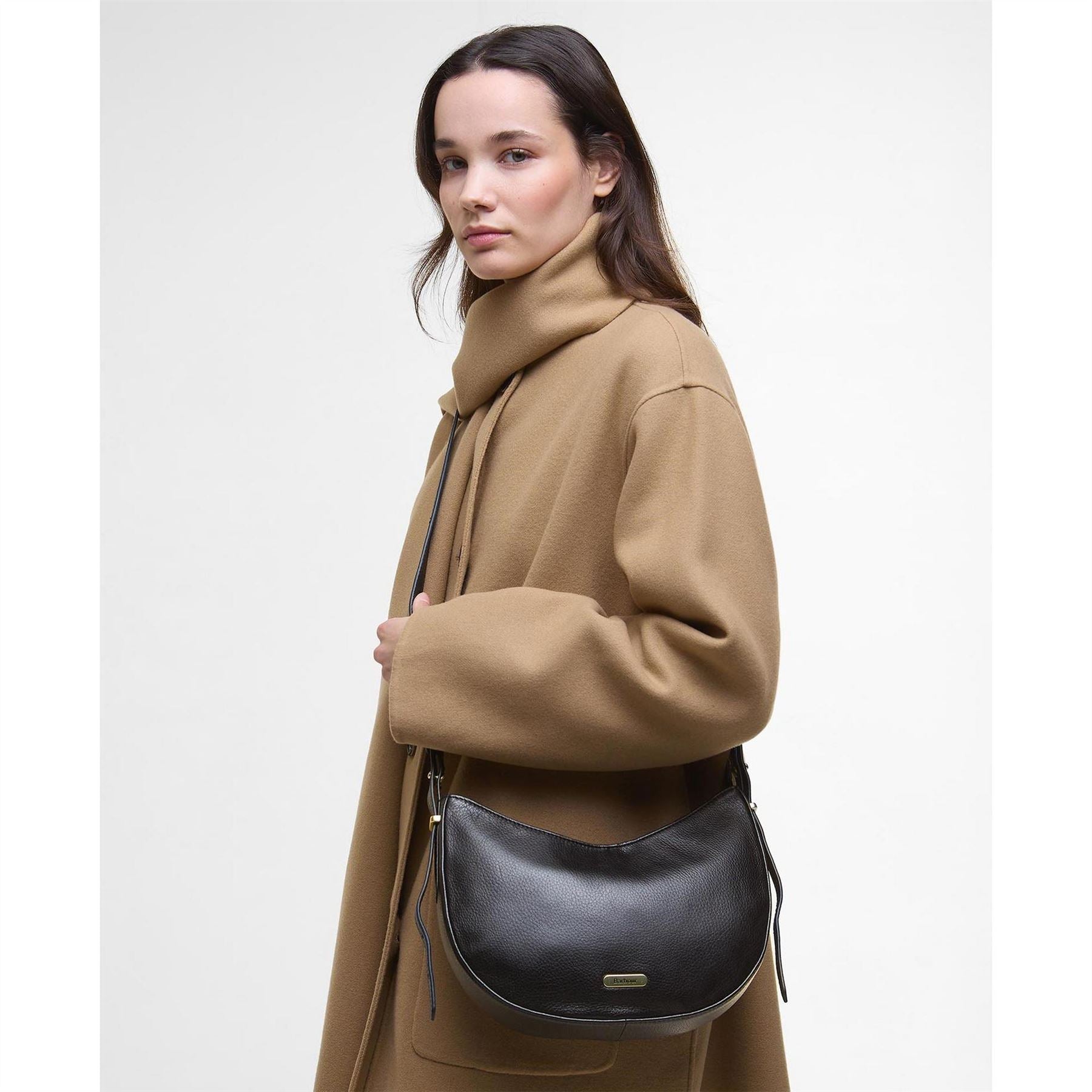 Barbour Leather Sling Bag