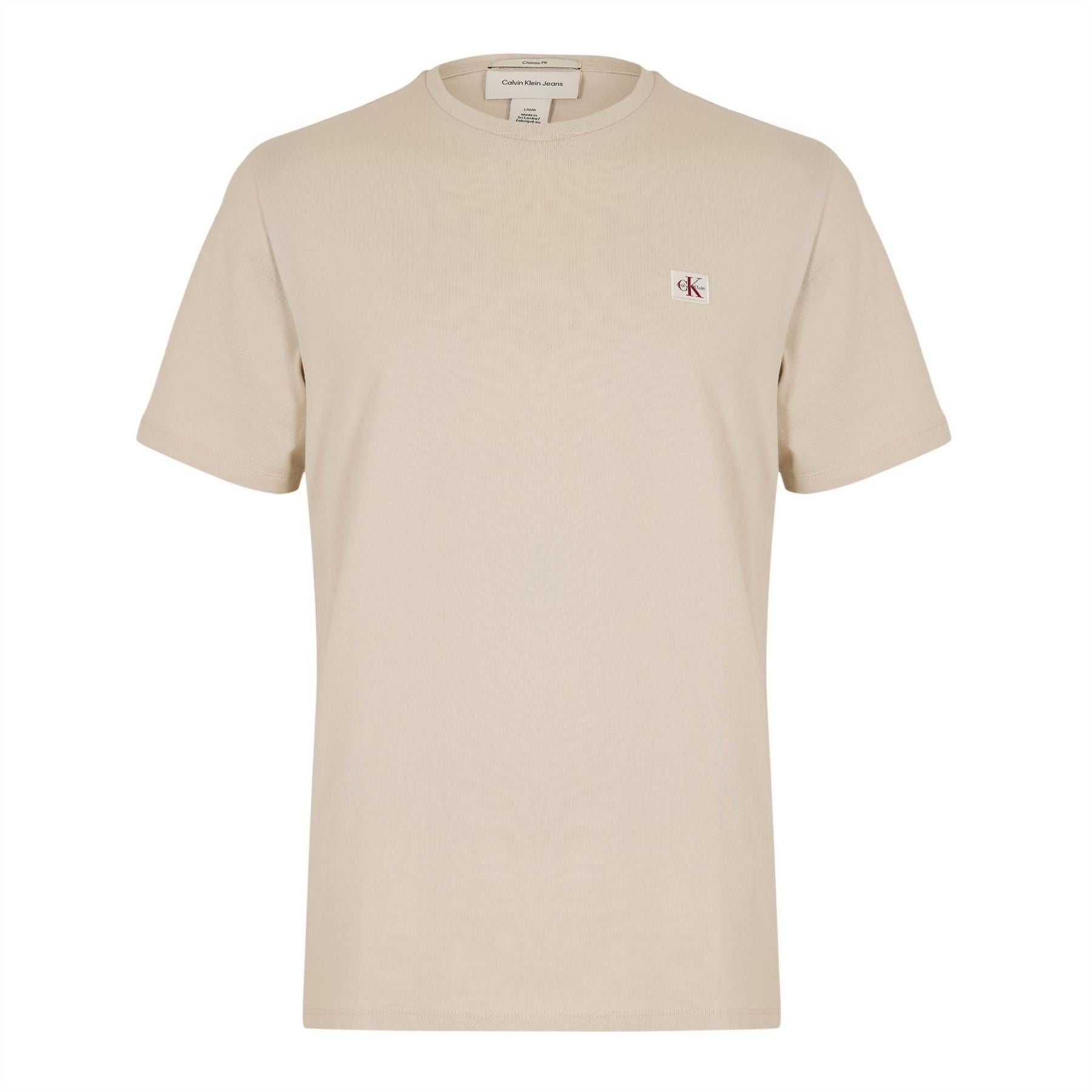Calvin Klein Jeans Box Crew Neck Short Sleeve T-Shirt