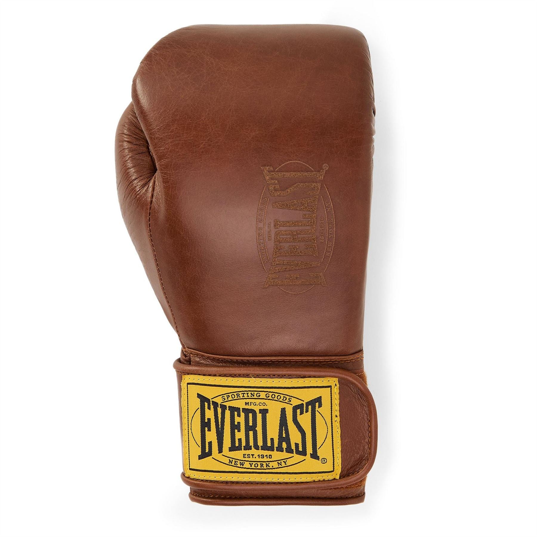 Everlast Pro Leather Hook And Loop Boxing Gloves