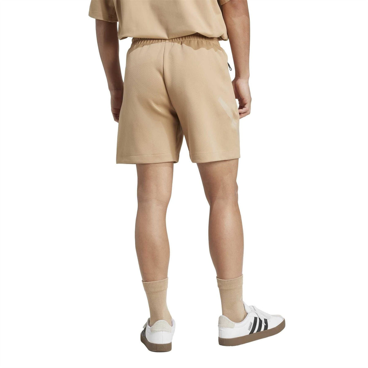 adidas Z.N.E. Solid Bermuda Shorts with Elasticated Waistband