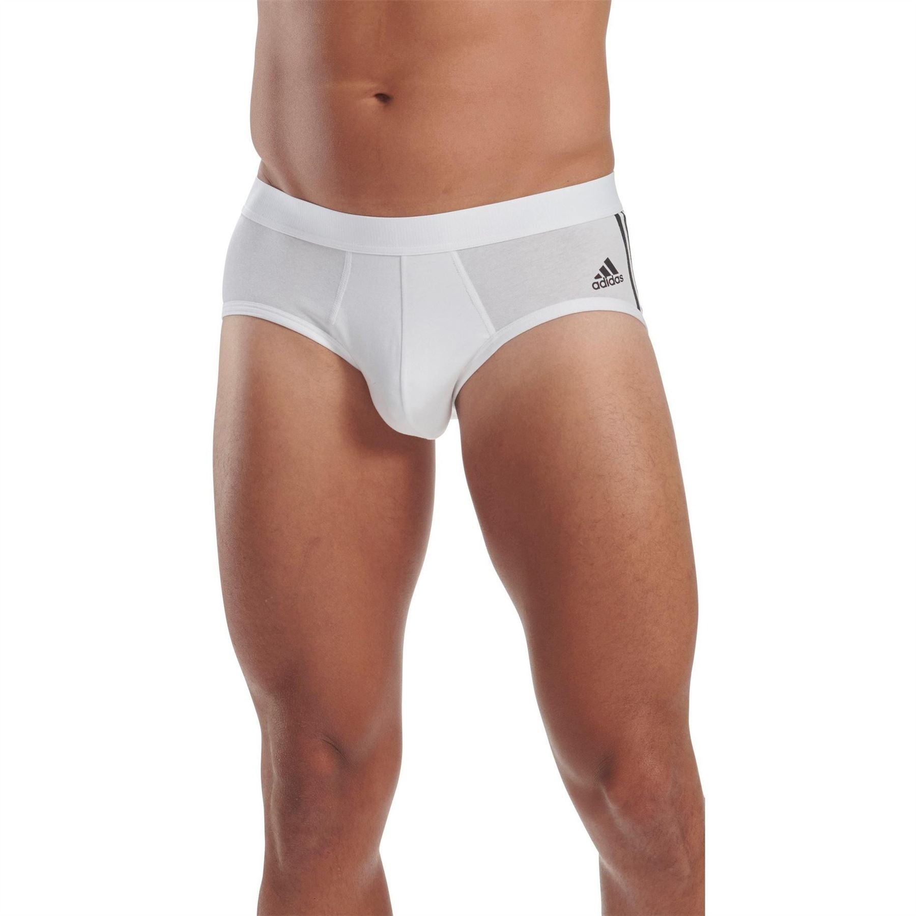 adidas Originals Originals Cotton Flex 3 Stripe Brief 3 Pack