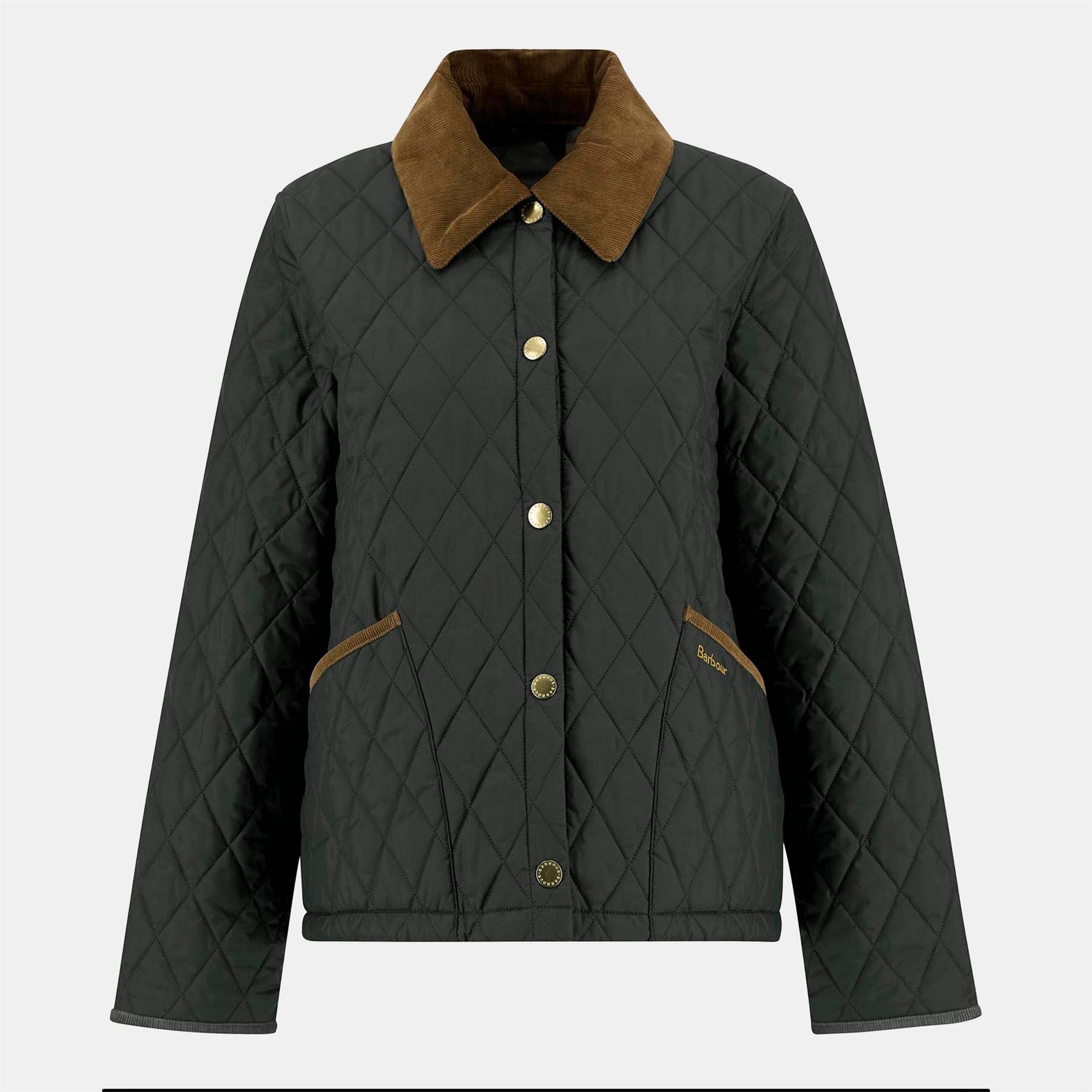 Barbour Cropped Liddesdale Quilted Jacket