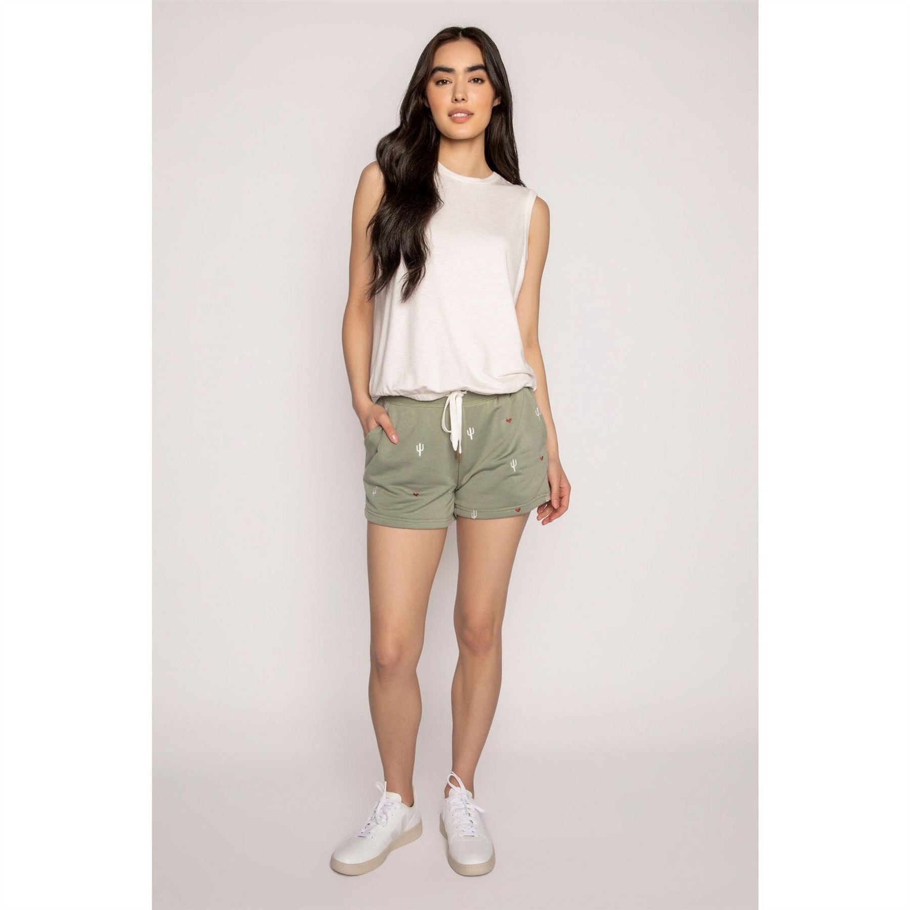 PJ Salvage Salvage Flannel Shorts