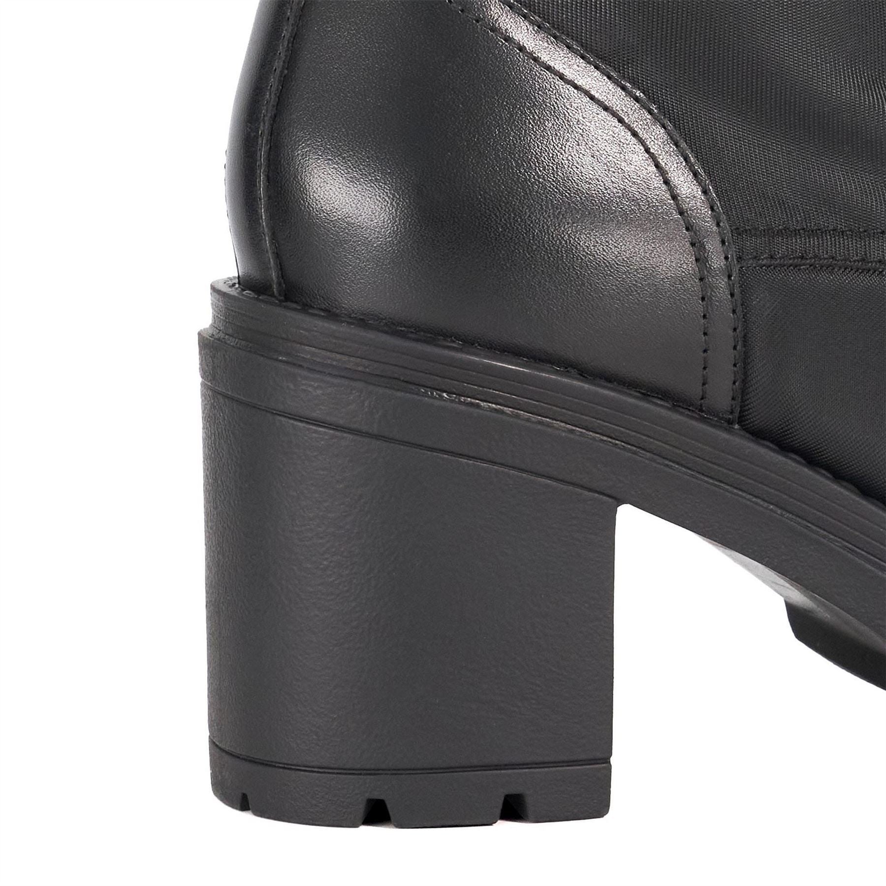 Dune London Plotting Block Heel Ankle Boots
