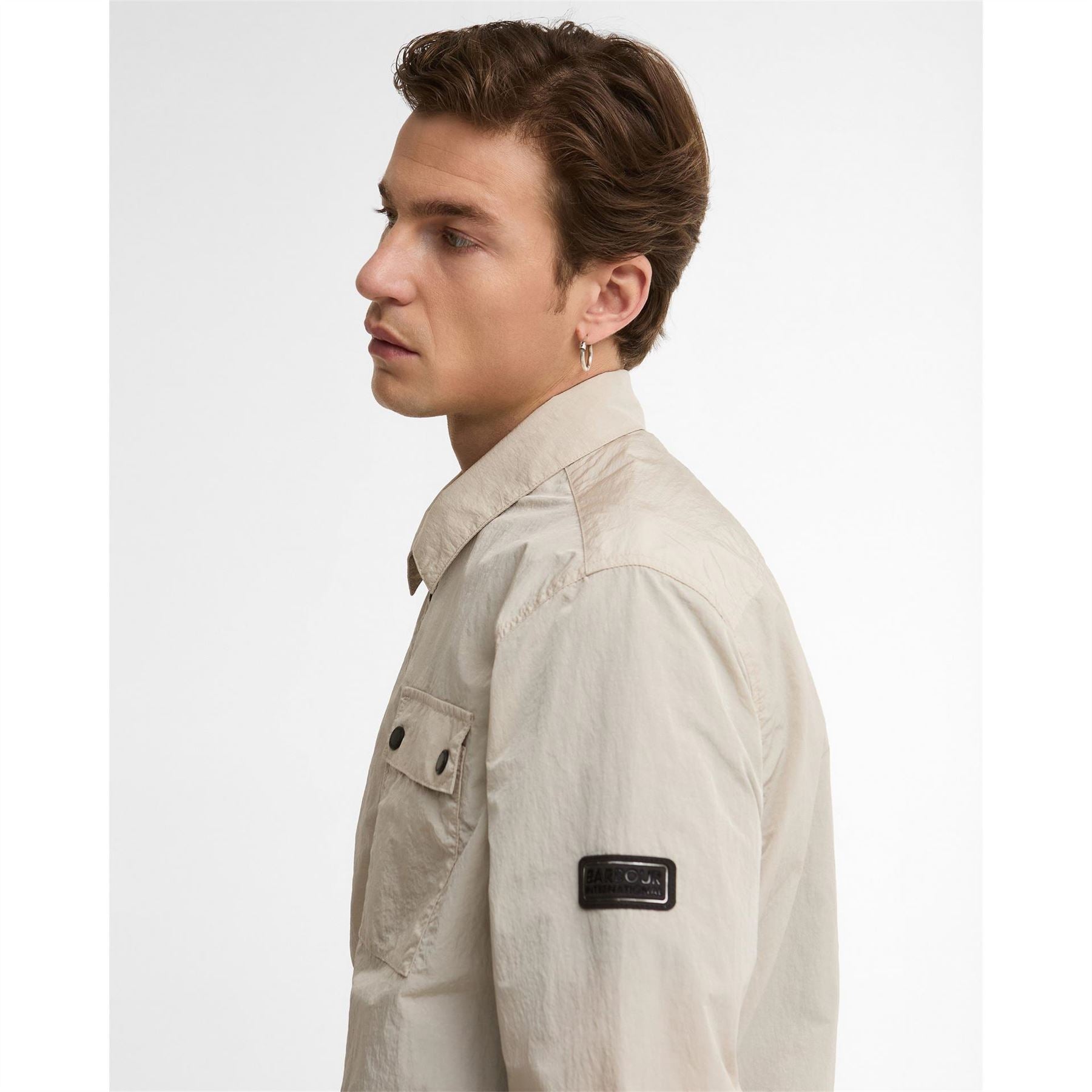 Barbour International Inline Zip Through Overshirt