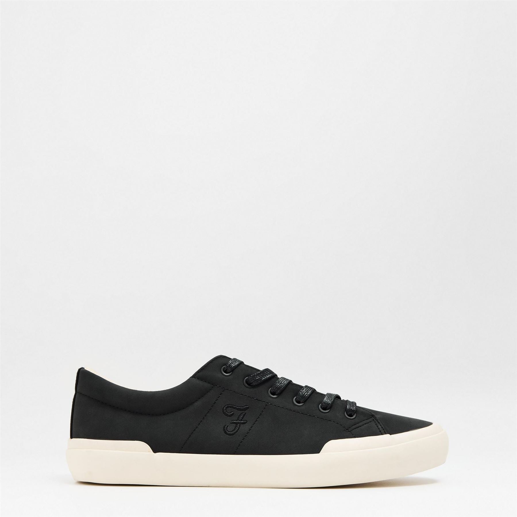 Farah Dals Low Top Lettering Flat Heel Shoes