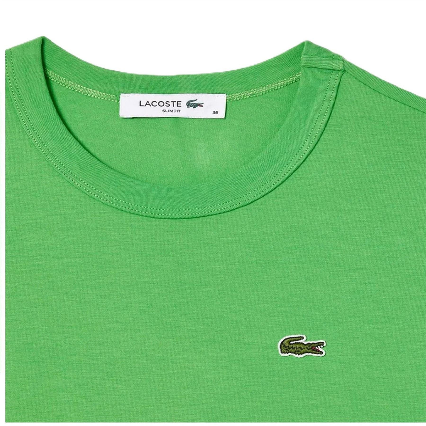 Lacoste Slim Fit Crew Neck Short Sleeve T-Shirt