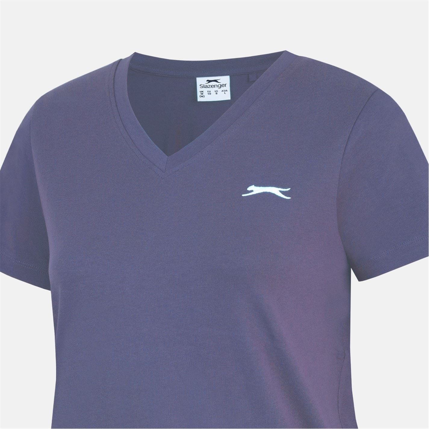 Slazenger Ladies V Neck Tee Shirt
