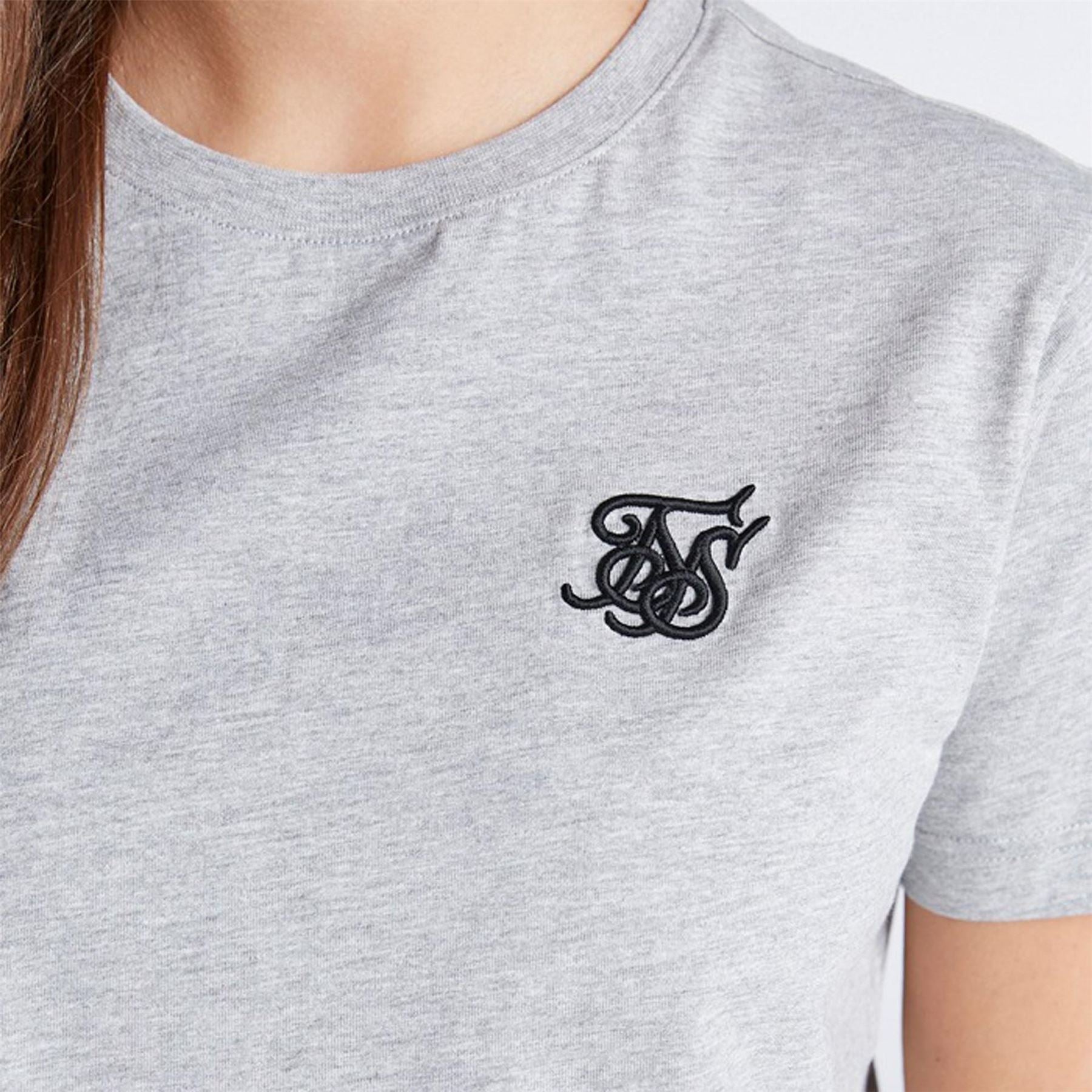 SikSilk Oversize Fit Crew Neck T-Shirt