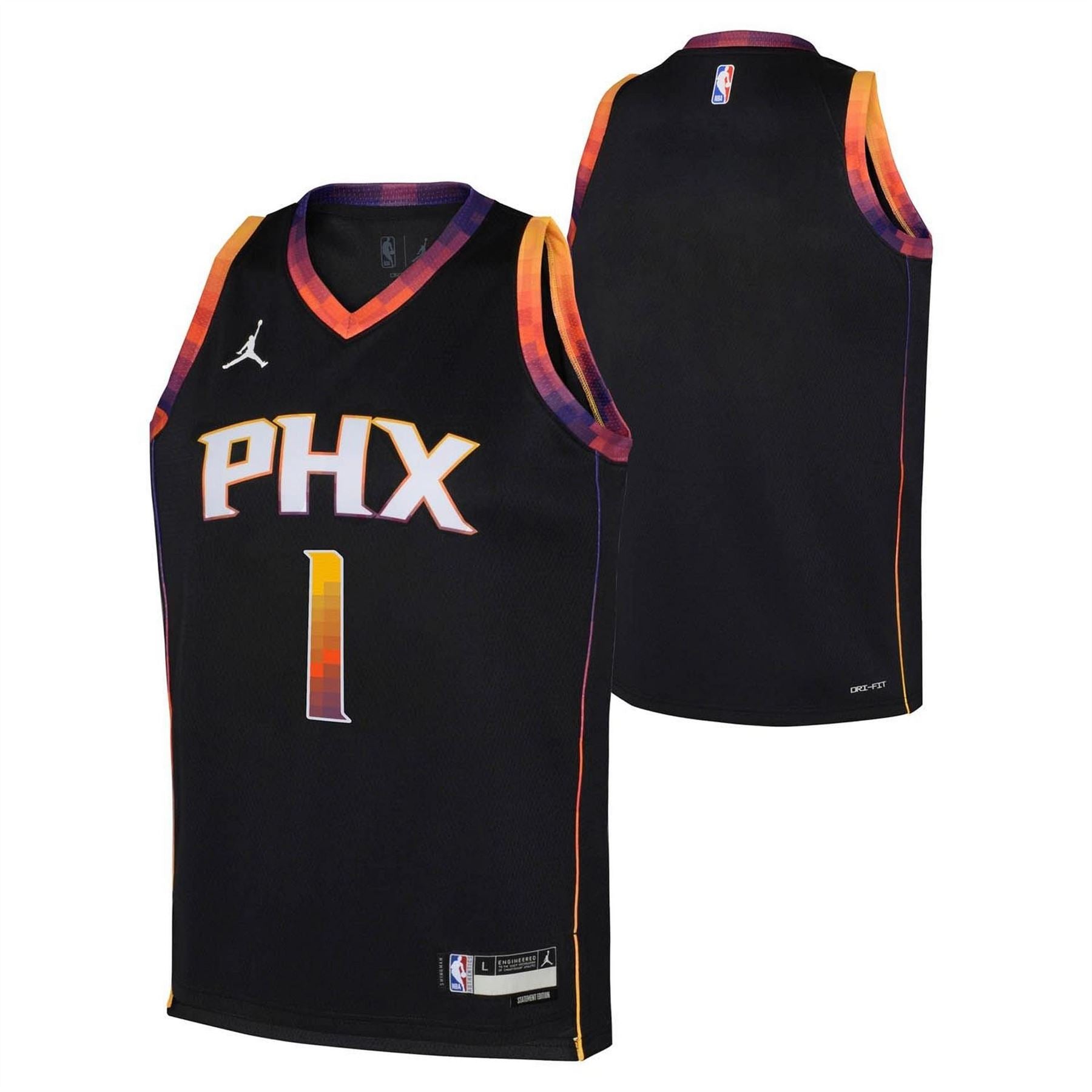 Nike Suns Devin Booker #1 Jersey