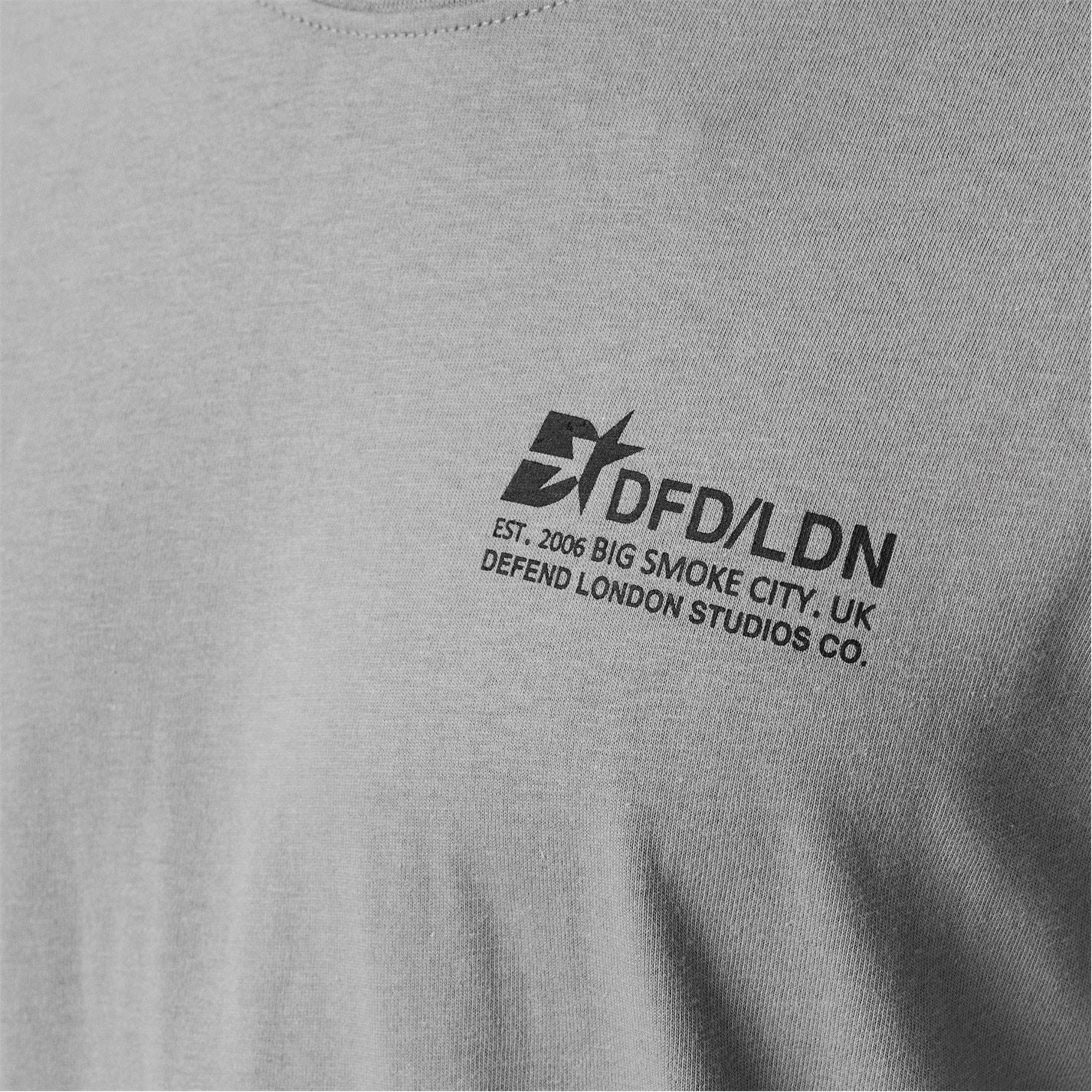 DFND London 2 Pack Regular Fit Crew Neck T-Shirt