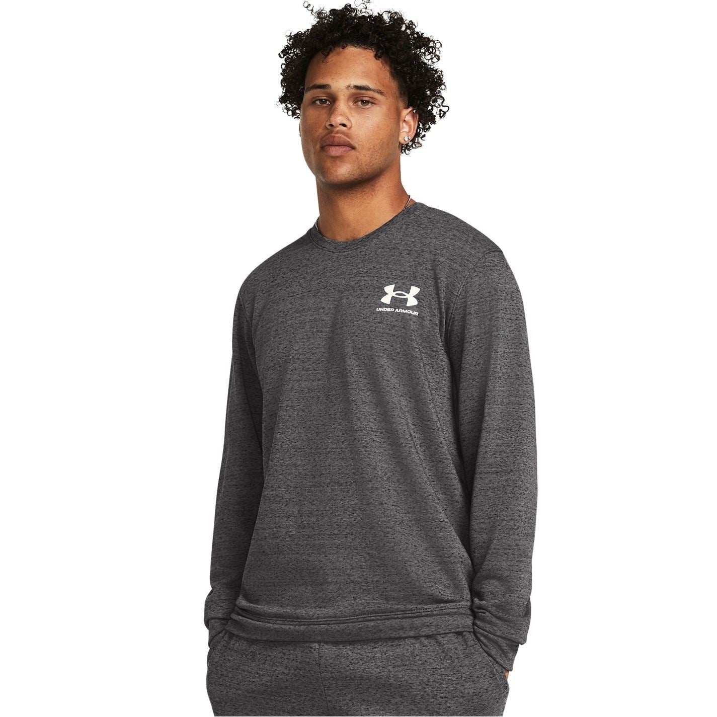 Under Armour Mens Armour Rival Terry Crew Sweater
