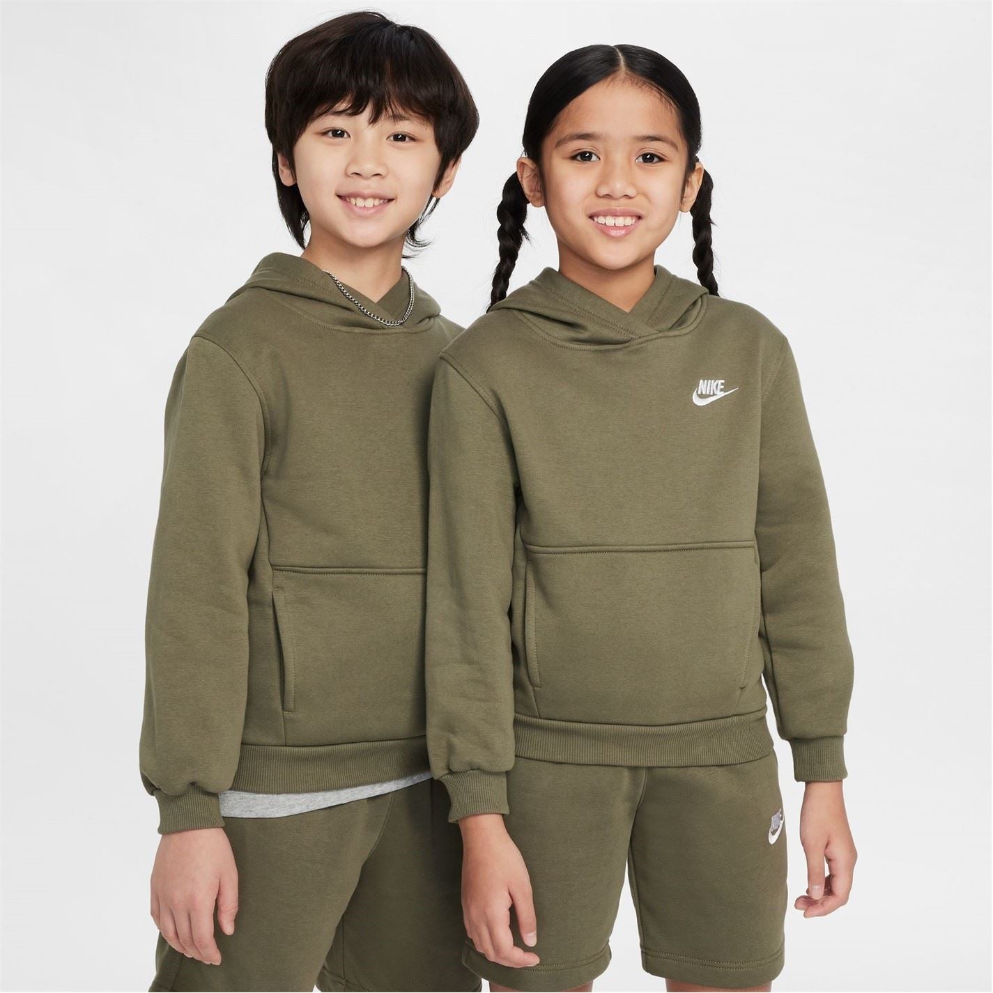 Nike Sportswear Club Fleece Big Kids Pullover Hoodie